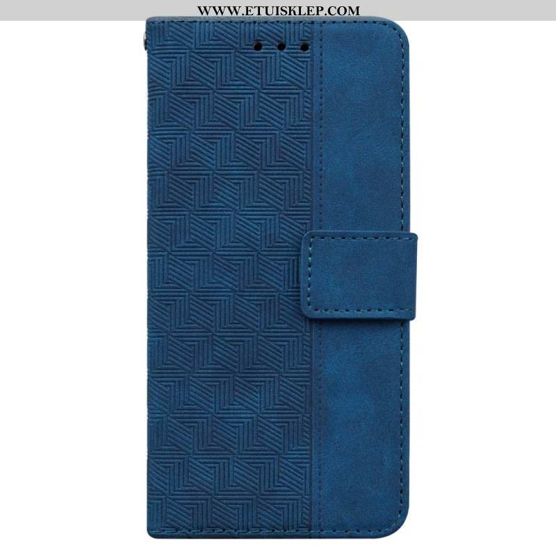 Etui Folio do Google Pixel 7 Pro z Łańcuch Szczotkowane Włókno Węglowe Mofi